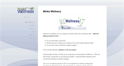 Desktop Screenshot of minkewellness.com